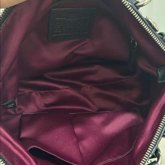 Coach (EUC) Madison Op Art Sophia Satchel - Picture 12 of 16